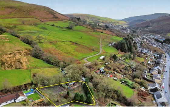 Plot for sale in Bridgend photo